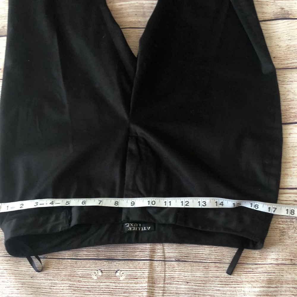 Atelier Luxe black pants. Size 4. - Picture 9 of 12